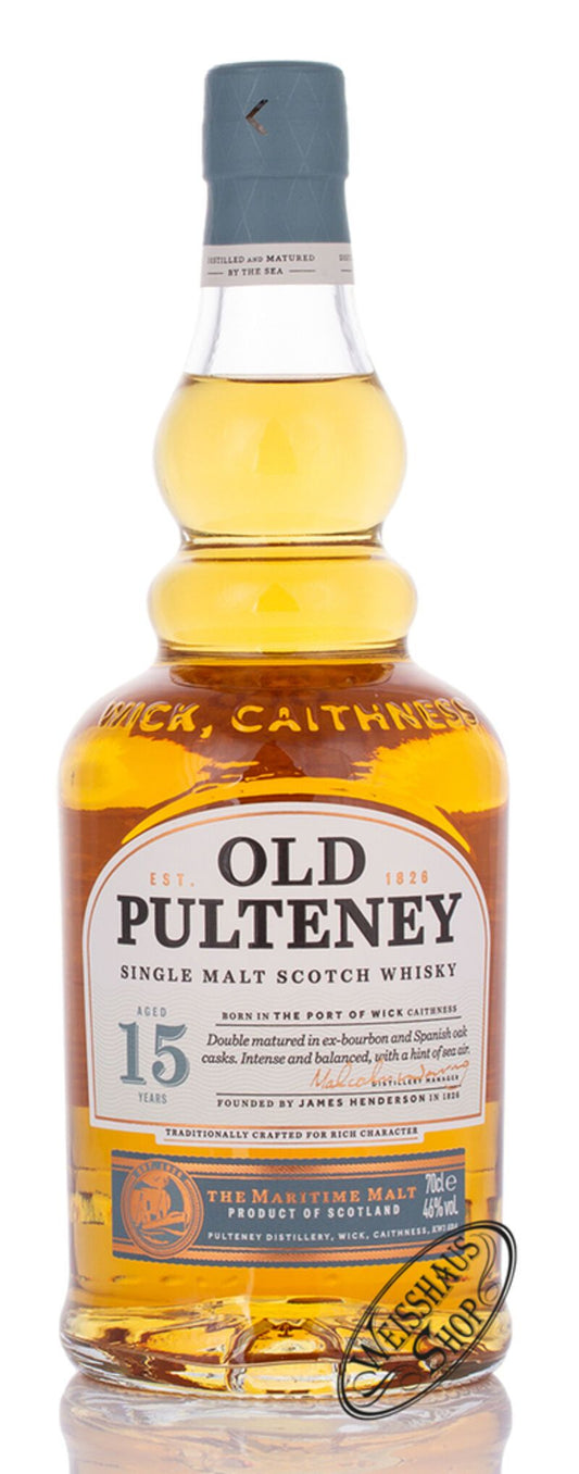 Old Pulteney 15YO Single Malt Scotch Whisky 70 cl