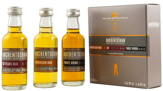 Auchentoshan Collection Miniaturenset 3 x 5 cl