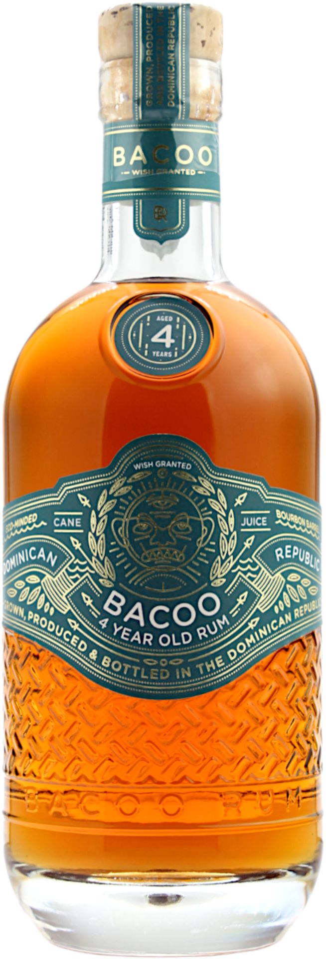 Bacoo Rum 4 Jahre 40% 0,7L