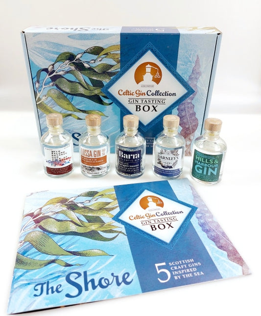Gin Tasting Box the shore 5 x 5 cl