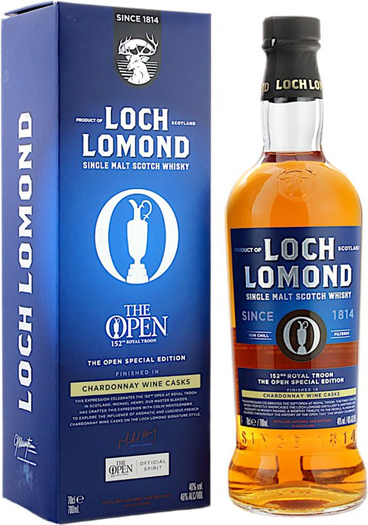 Loch Lomond The Open Edition Chardonnay Wine Cask Finish  46.0% 0,7l