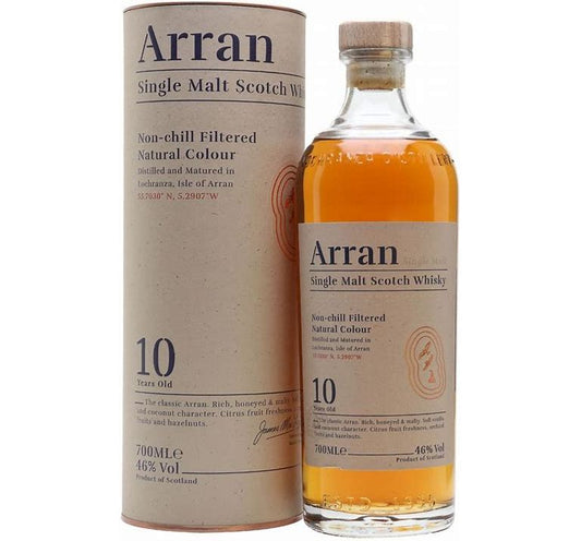 Arran Distillery 10 Years (Single Malt  70cl)