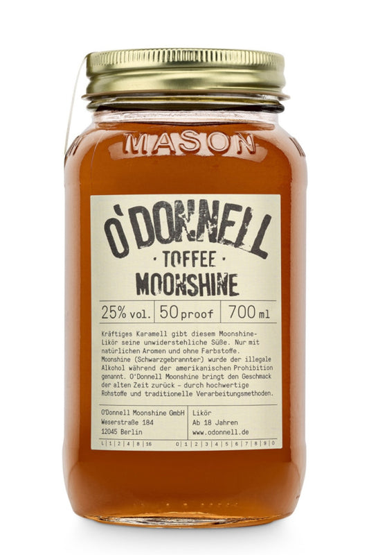 O'Donnell Toffee Moonshine Likör, alc. 25 Vol.-%- 0,7 l