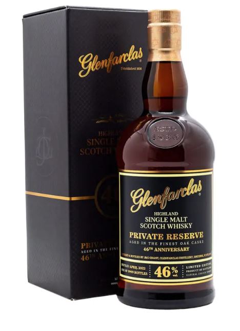 Glenfarclas Private Reserve 46th Anniversary Highland Single Malt Scotch Whisky 70 cl
