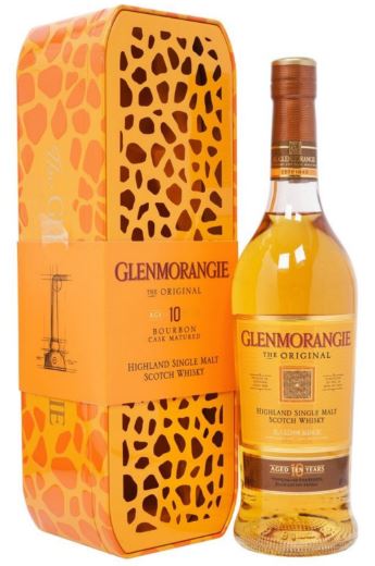 Glenmorangie 10 Jahre Giraffen Tube 70 cl