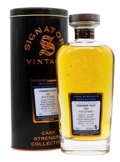 Signatory Vintage Unnamed Islay 28 Years Old 1992/2021 70 cl