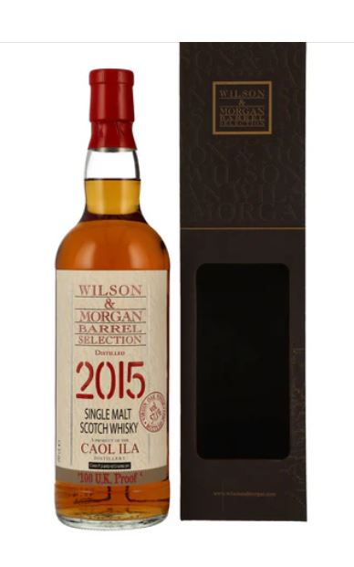 Caol Ila 2015/2023 - Virgin Oak Finish 100 U.K. Proof #314293-97/314299-301 - Wilson & Morgan
