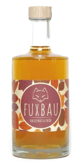 Fuxbau Haselnuss 30%, der Nuss Likör