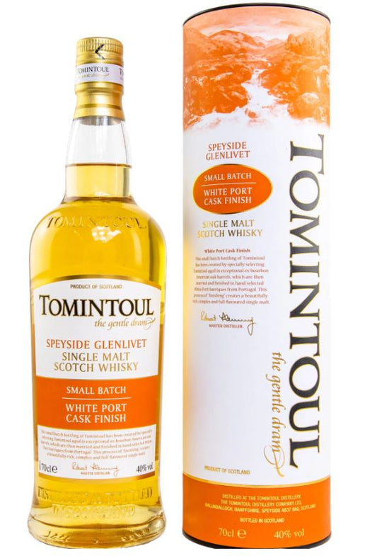 Tomintoul White Port Cask Finish 70 cl