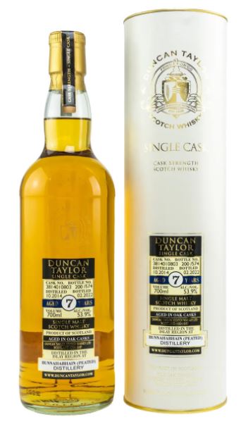 Bunnahabhain peated 7 Duncan taylor