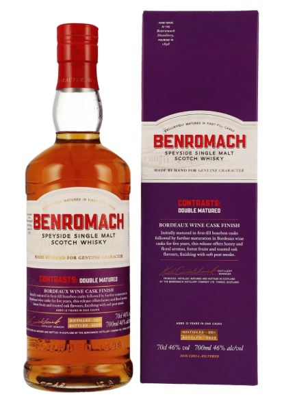 Benromach - 12 y.o. - Double Matured Bordeaux Cask 70 cl