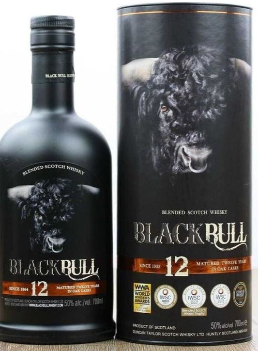 Black Bull 12 Jahre Deluxe Blended 0,70 L/ 50.00%