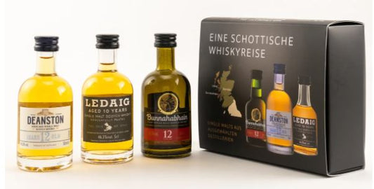 Ein schottische Whiskyreise - Miniatur Set 3x0,05l