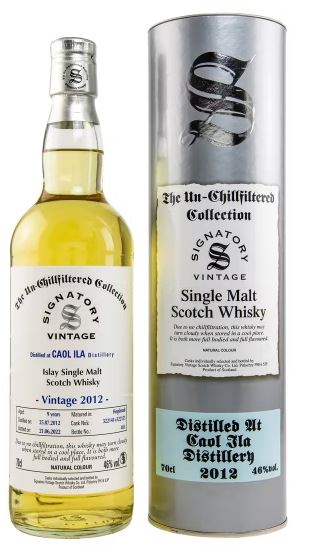 Caol Ila Signatory 2012/2022 Unchillfiltered 70 cl