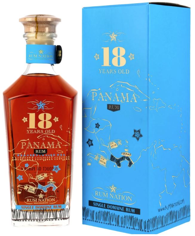 Panama 18 y.o. Decanter - Rum Nation - neue Ausstattung
