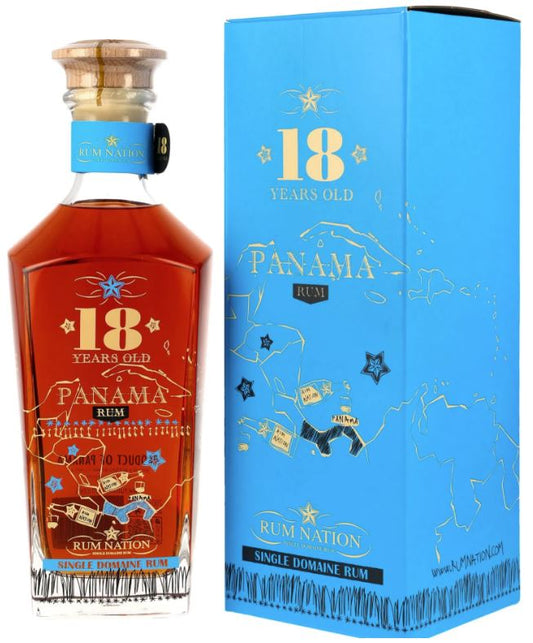 Panama 18 y.o. Decanter - Rum Nation - neue Ausstattung