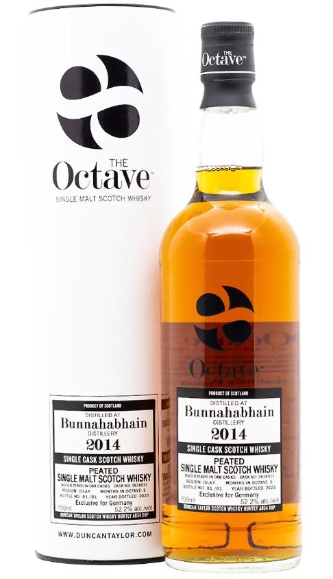 Bunnahabhain Peated 2014/2023 - 8 y.o. - #3838973 - Octave (Duncan Taylor)