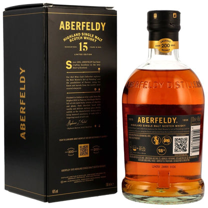 Aberfeldy 15 y.o. Bolgheri Red Wine Casks Finish - Limited Edition 70 cl