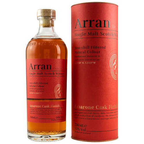 Arran Distillery Whisky Single Amarone Cask Finish 70 cl