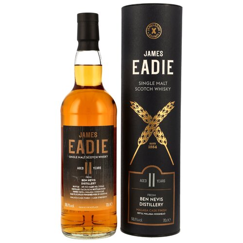 Ben Nevis 2014/2025 - 11 y.o. - Malaga Cask #376945 - James Eadie 70 cl