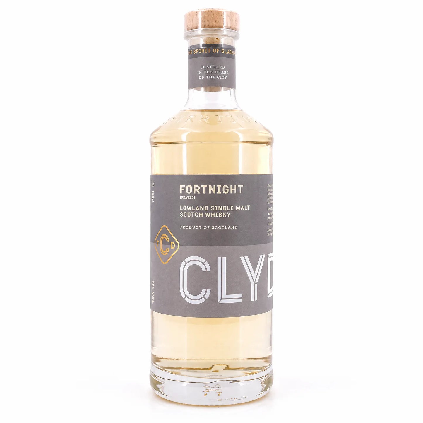 Clydeside Fortnight peated, 0,70 Liter/ 46.0% vol