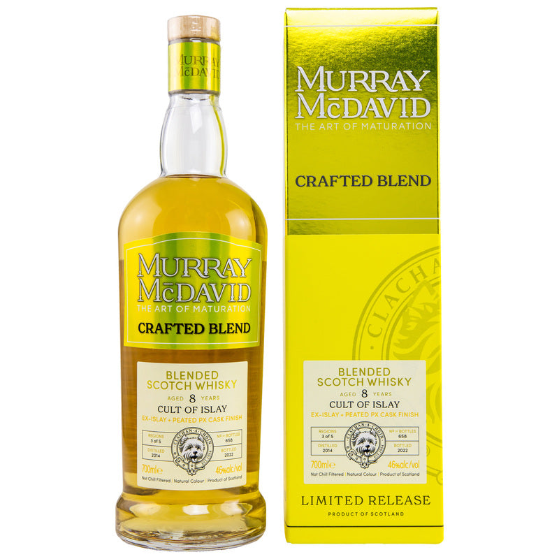Cult of Islay 2014/2022 - 8 y.o. - 1st Fill Port + Ex Islay Cask - Murray McDavid
