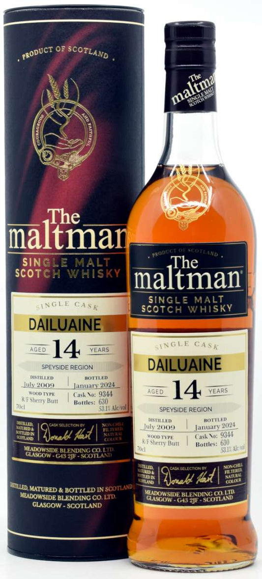 Dailuaine 14 Jahre 2009/2024 Sherry Cask The Maltman