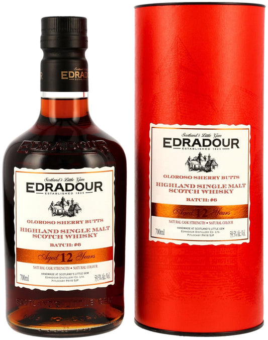 Edradour 2012/2025 - 12 y.o. - Sherry Cask Strength Batch #6