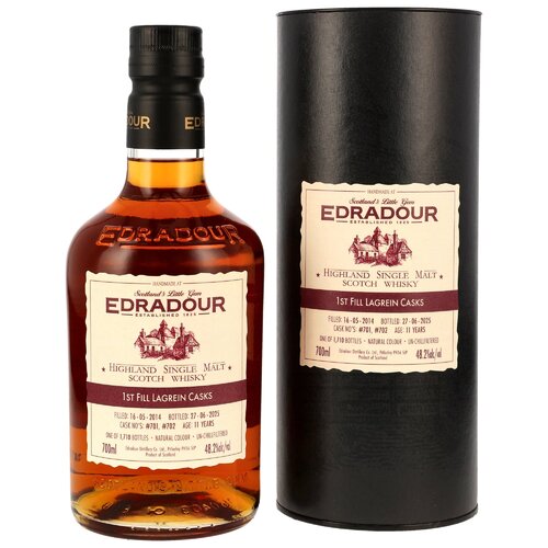 Edradour 2014/2025 - 11 y.o. - 1st Fill Lagrein Casks #701 + 702 - St. Michael Eppan