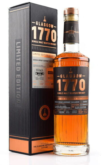 Glasgow Distillery 1770 4 Jahre 2018/2022 Moscatel Hogshead  Finish 0,7l 60,1%