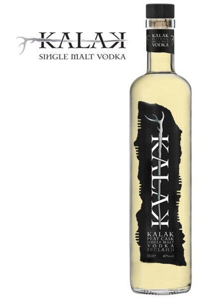 Kalak peated Irish Single Malt Vodka