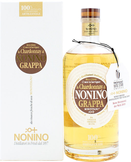 Grappa Lo Chardonnay Barrique Nonino