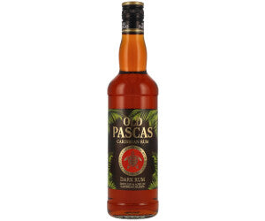 Old Pascas Ron Negro Dark Barbados Rum 37,5% 0,7l