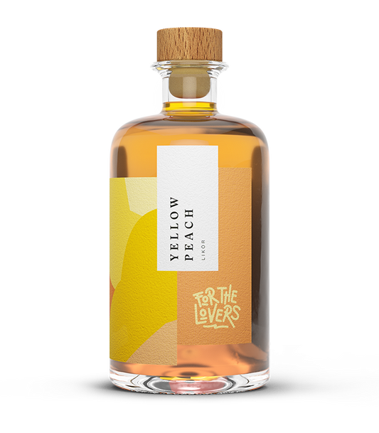 For the lovers yello peach Likör