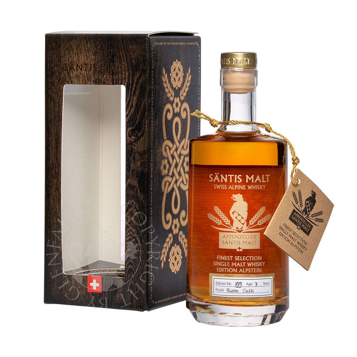 Säntis Malt Alpstein XVII Rum 50 cl