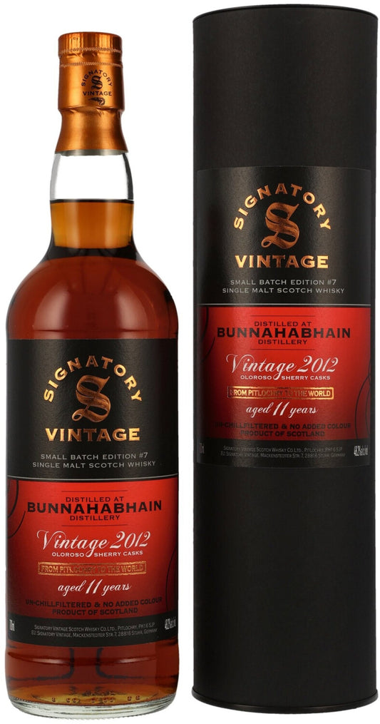 Bunnahabhain 2012 - 11 y.o. - Signatory Small Batch #7