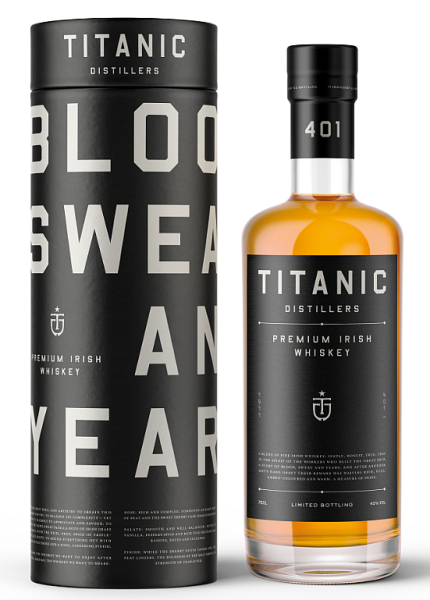 Titanic Distillers Premium Irish Whiskey