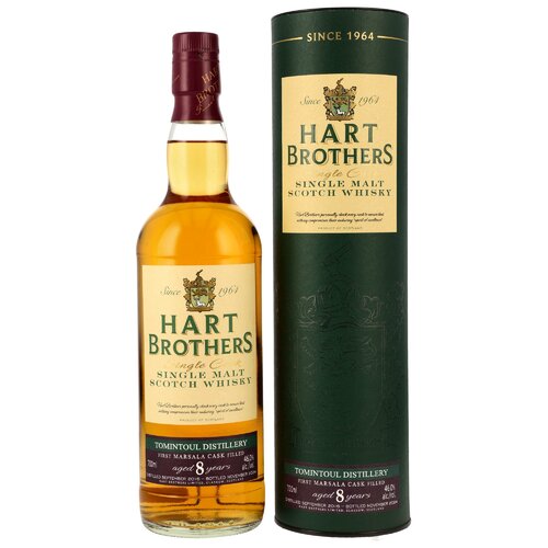 Tomintoul 2016/2024 - 8 y.o. - 1st Fill Marsala Cask - Hart Brothers